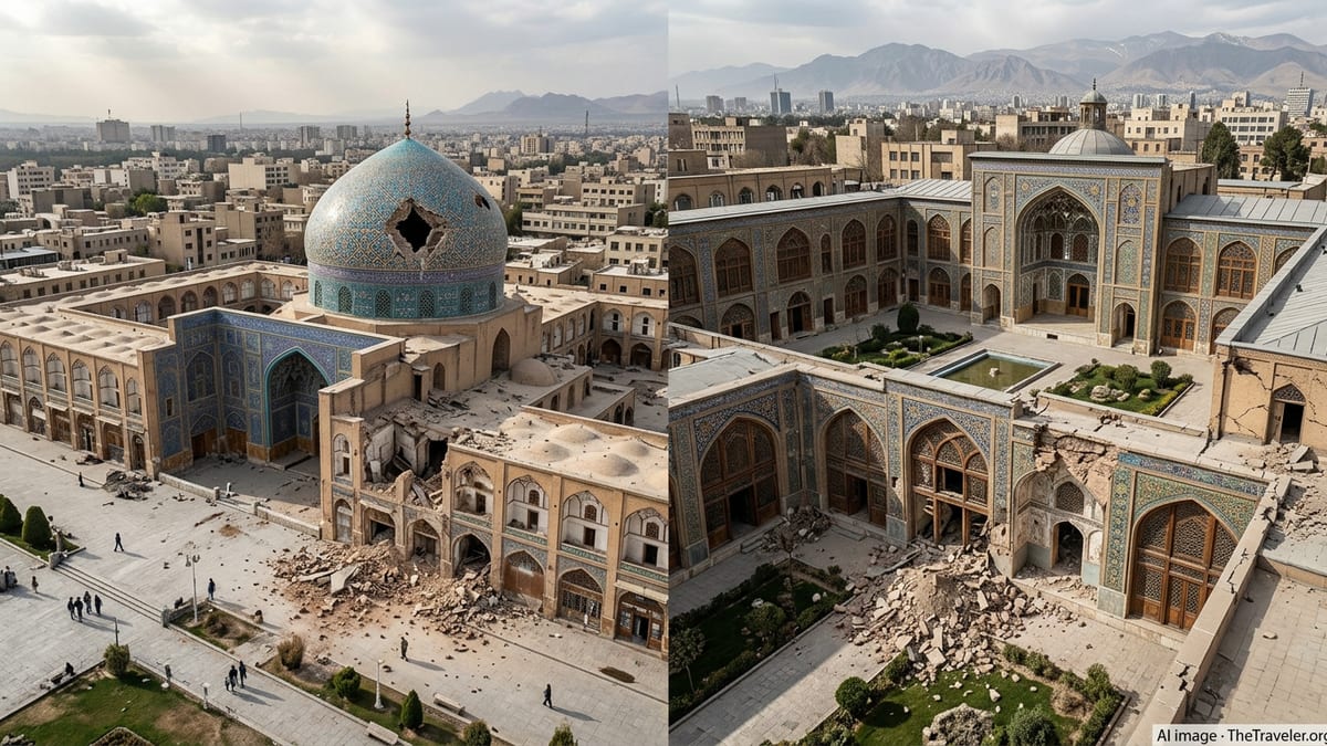 Iran’s Cultural Treasures Scarred as Regional War Spreads