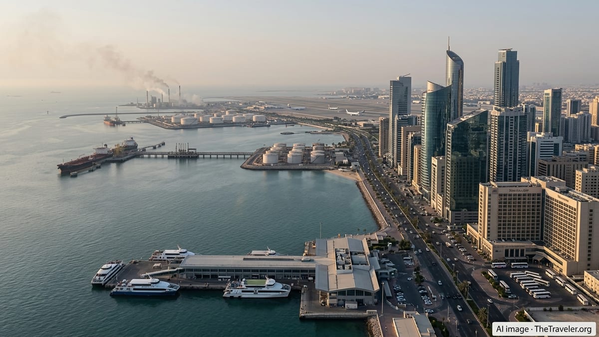 Iran Strikes Energy and Tourism Targets as U.S. Forces Mass