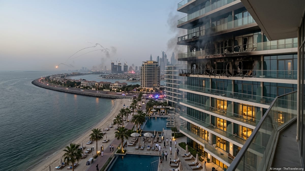 Iran Hotel Threats Rattle Gulf Tourism and Palm Jumeirah