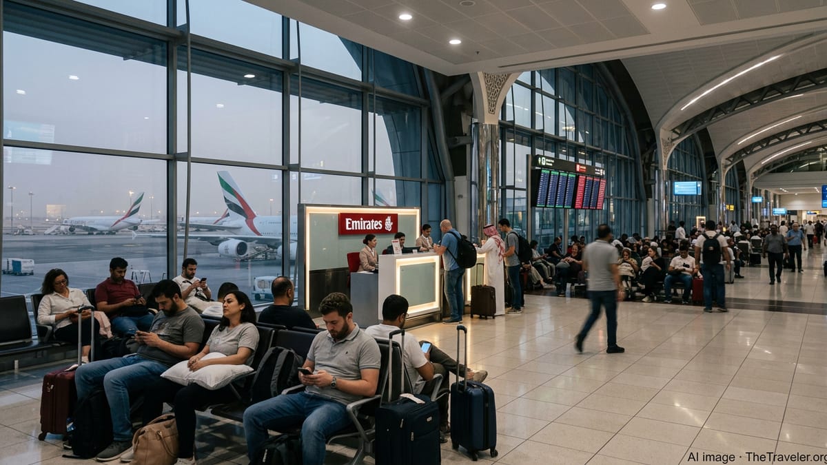 Middle East Airspace Chaos Upends Global Travel Plans