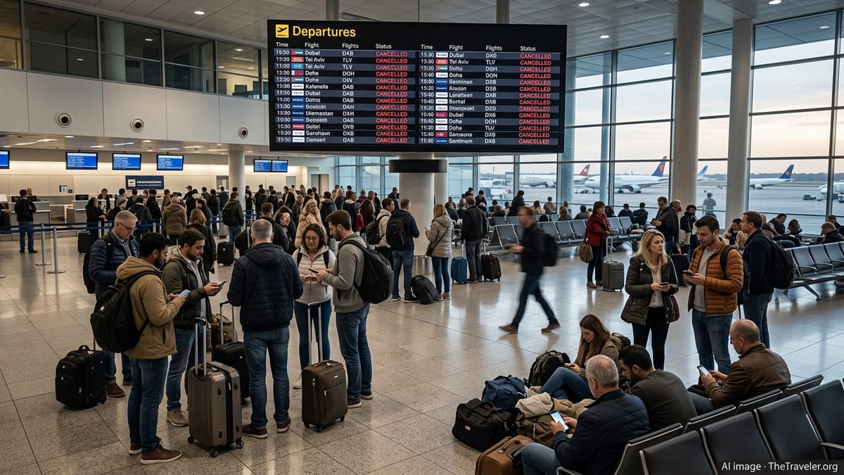 US, UK, Gulf States Tighten Travel Warnings as Iran–Israel War Hits Flights