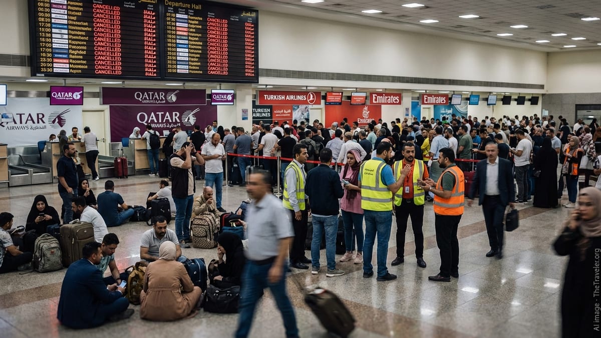 Airspace Shutdown Triggers Widespread Flight Chaos Across Iraq