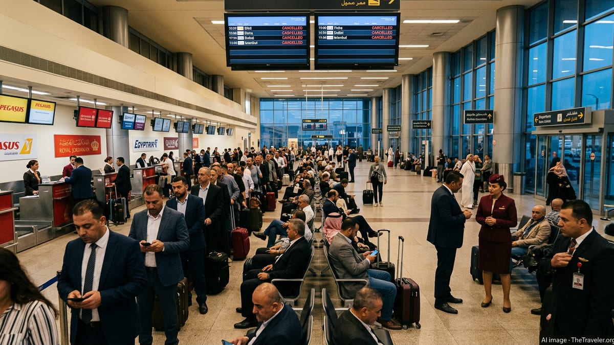 Iraq Air Travel Turmoil Deepens as 28 Flights Axed