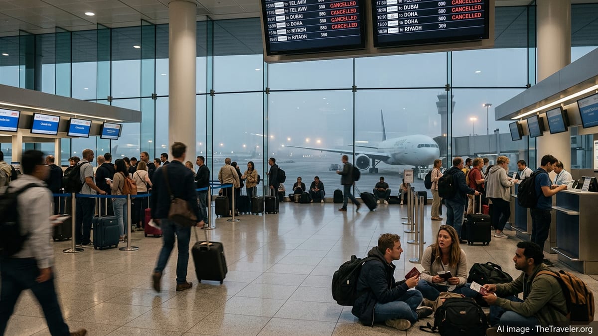 Israel and Middle East Crisis Disrupts Travel Worldwide