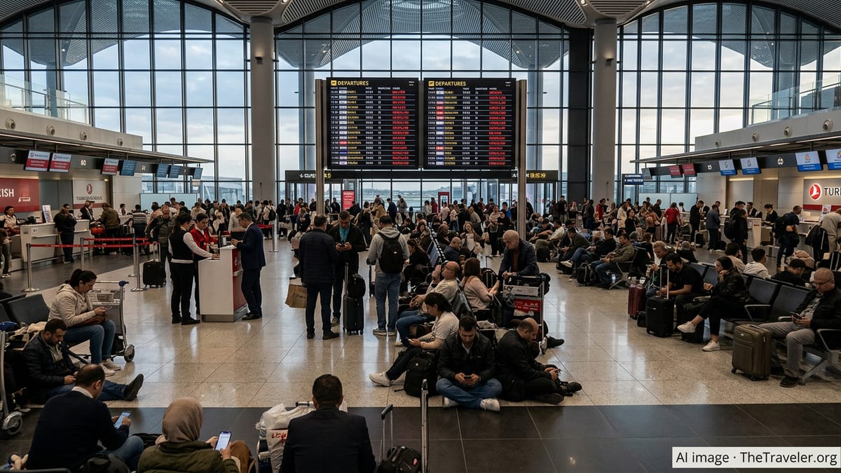 Delays And Cancellations At Istanbul Strand Gulf-Bound Passengers