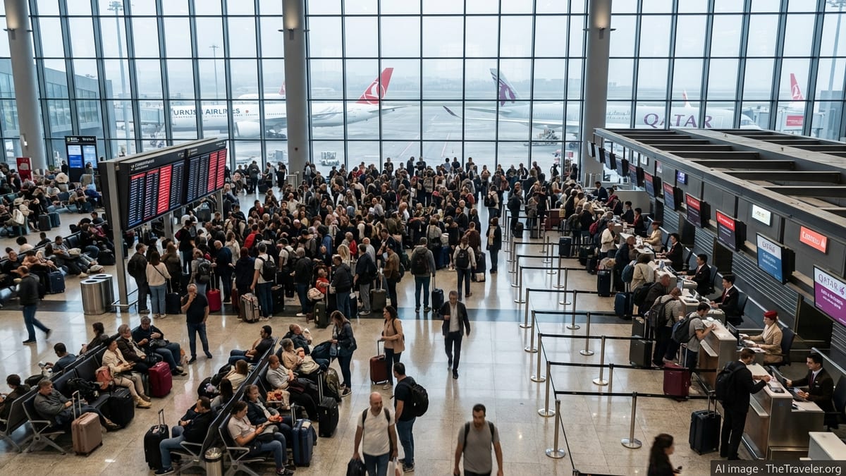 Istanbul Flight Chaos as 56 Canceled and 148 Delayed