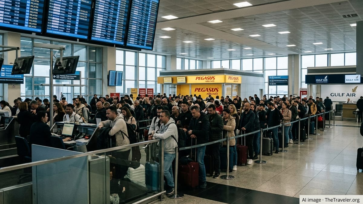 Istanbul Travel Thrown Off Course by Pegasus and Gulf Air Disruptions