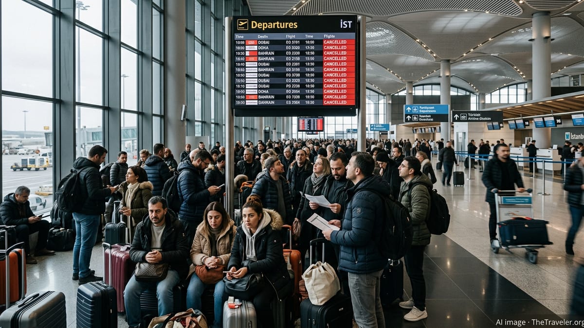 Turkey Hit by New Wave of Flight Cancellations at Istanbul