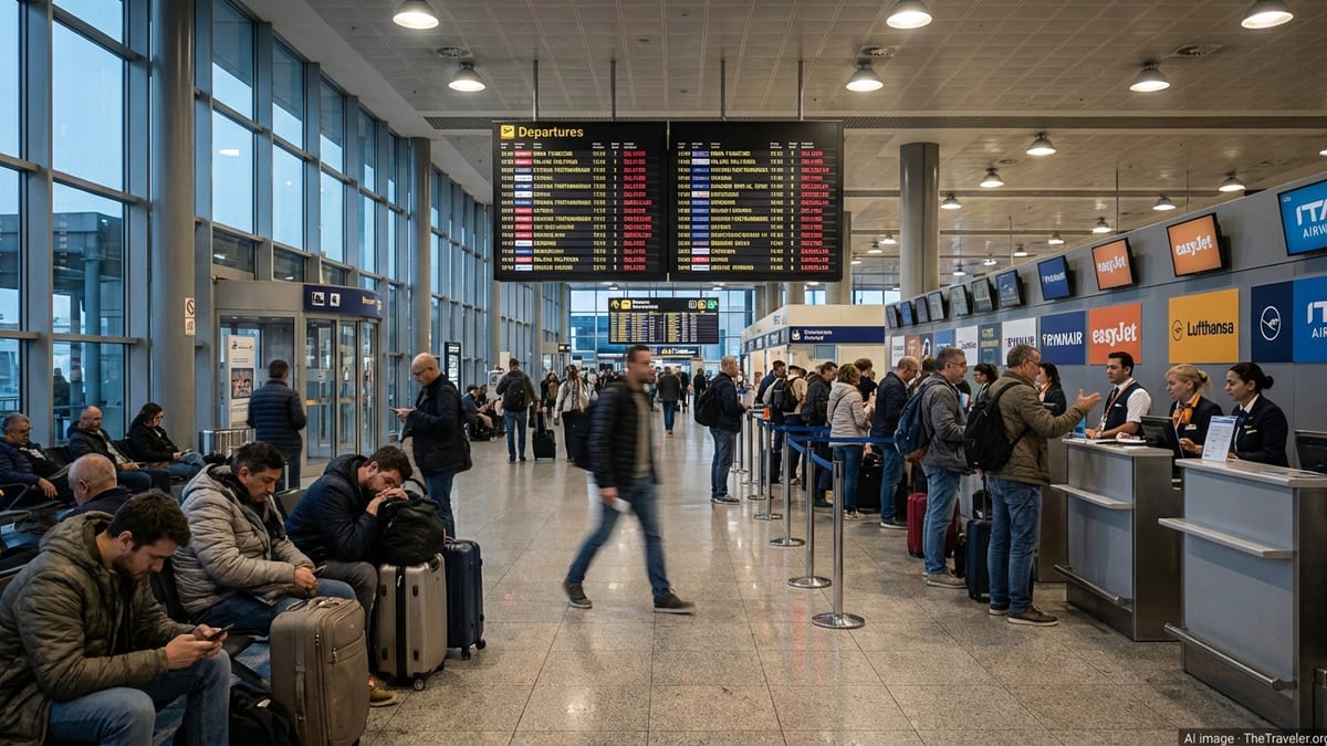 Italy Travel Chaos as Flight Delays Hit Major Hubs