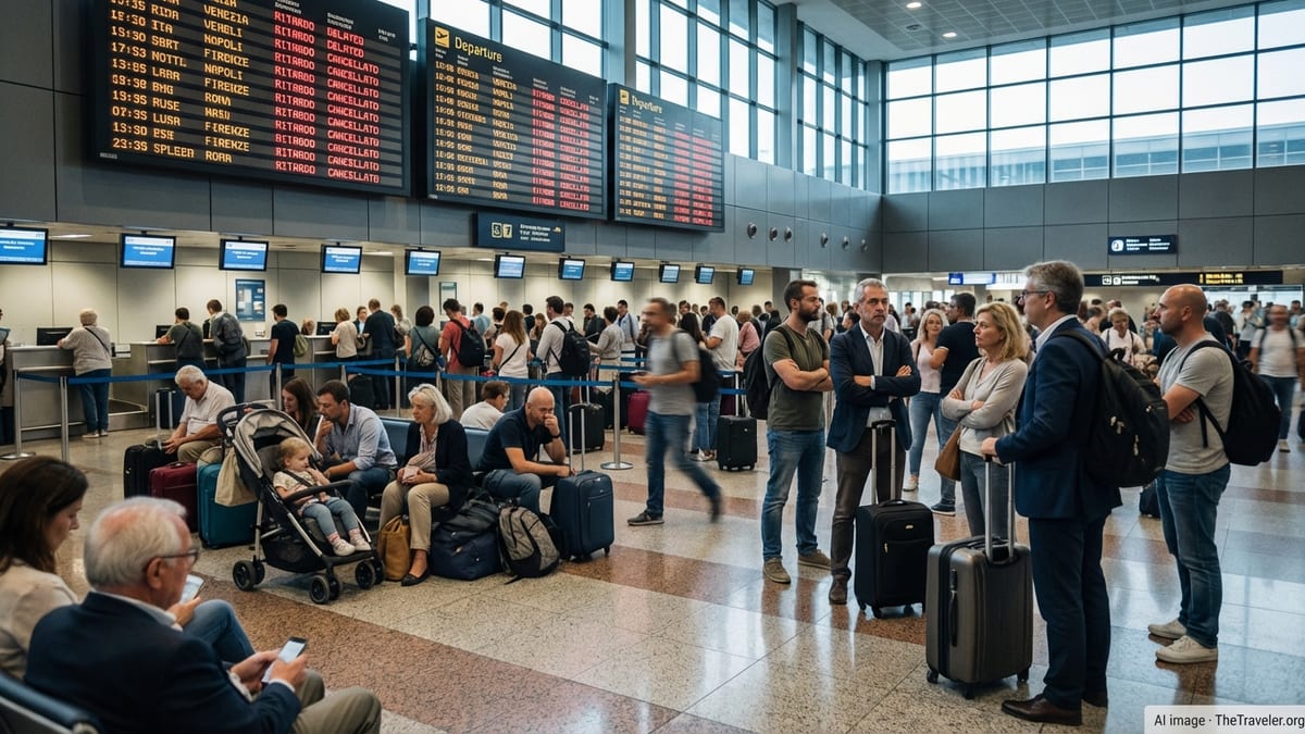 Italy Flight Chaos: Delays and Cancellations Hit Key Cities