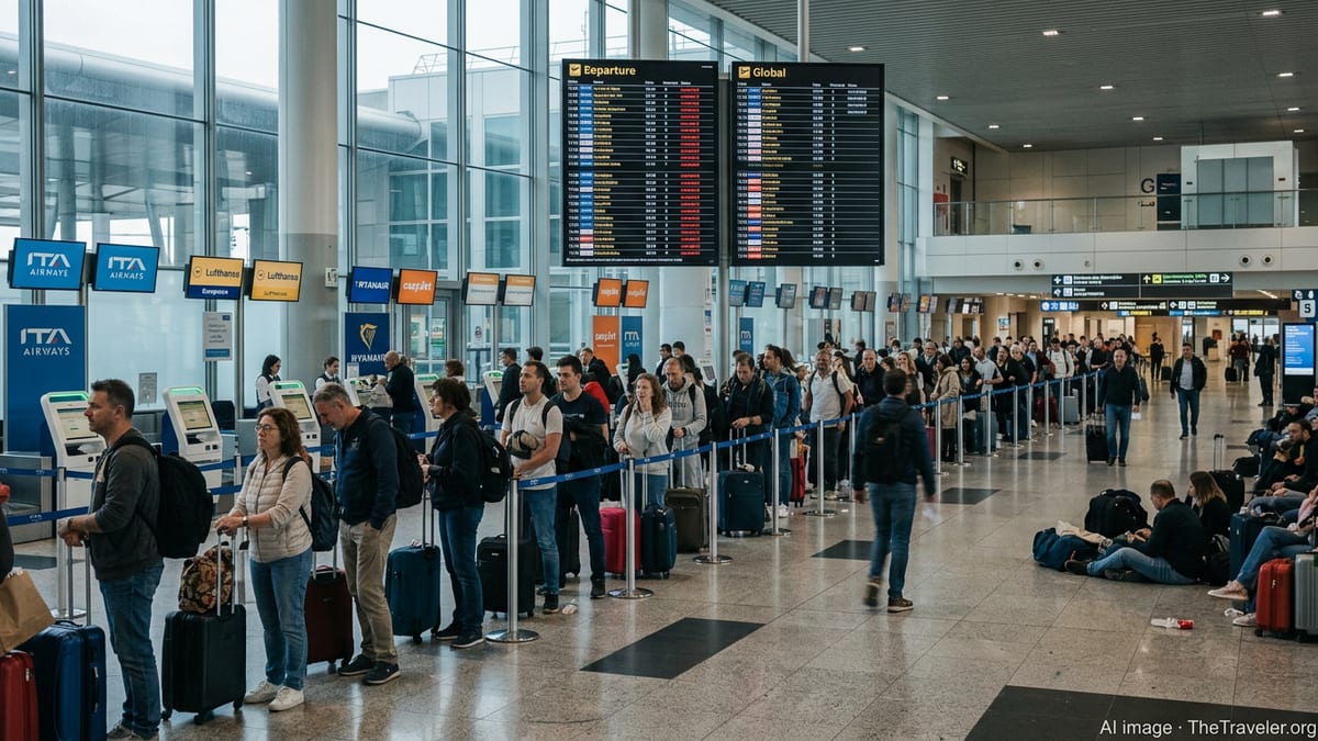 Massive March Flight Chaos Snarls Air Travel Across Italy