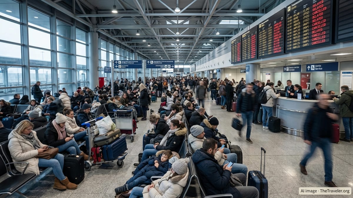 Italy Strikes Strand Hundreds as Flights Cancelled and Delayed