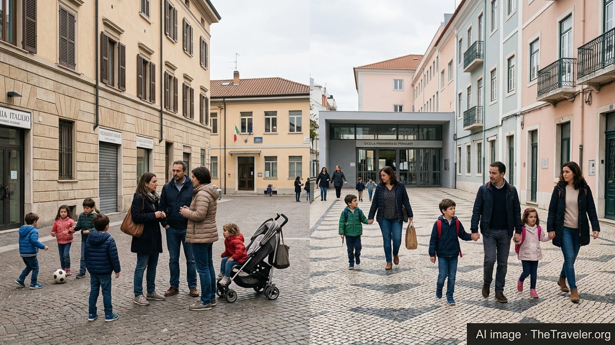 Italy vs Portugal for Families: Which Country Is Better to Raise Children?