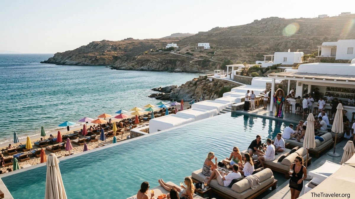 Why Jackie O’ Beach Club Became a Mykonos Icon
