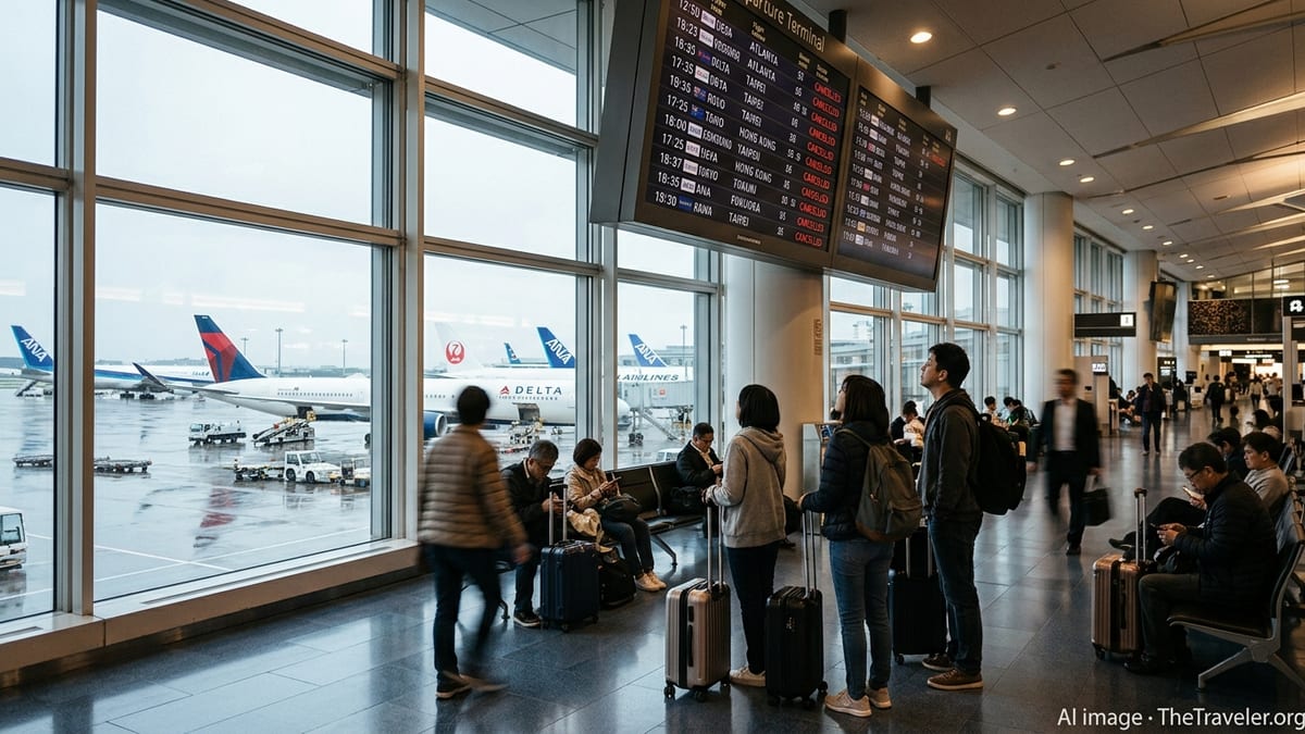 Flight Cancellations in Japan Disrupt Key Asia and US Routes