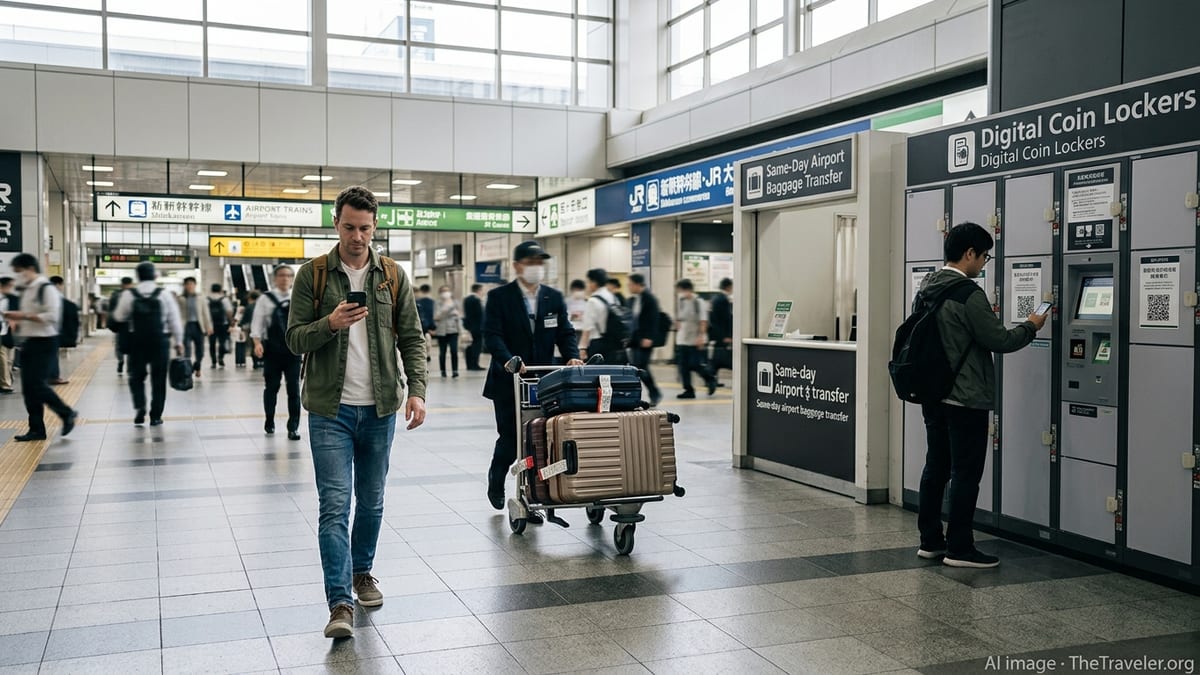 Japan’s 2026 Travel Hack: Hands-Free, Smart Luggage Travel