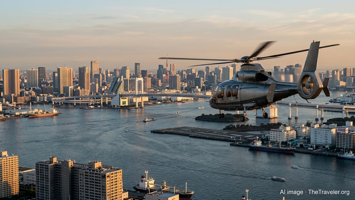 Helicopter Charters Reshape Japan Travel With New Airline Ties