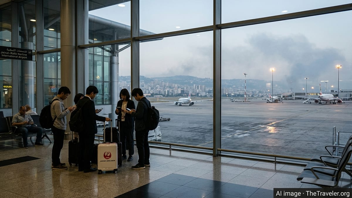 Japan Issues Level 4 Evacuation Advisory for Lebanon