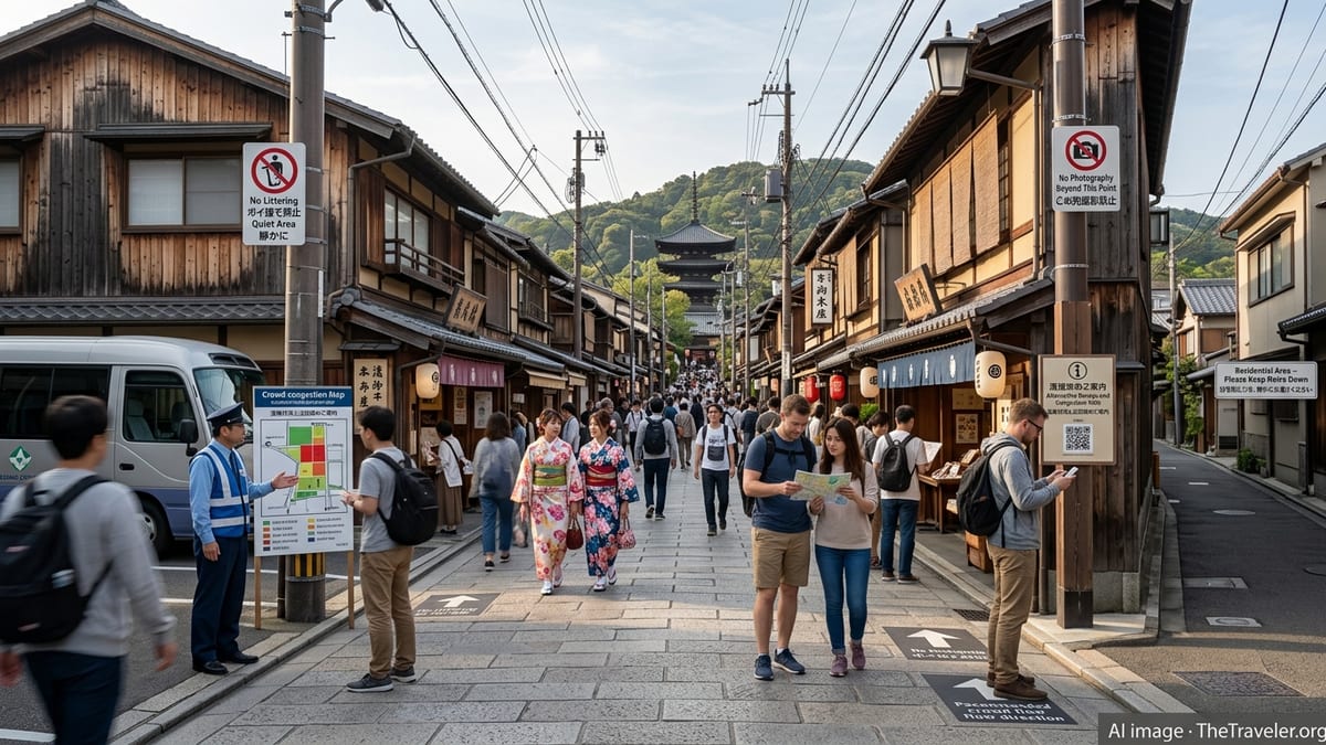 Japan Plans Overtourism Curbs in 100 Areas by 2030