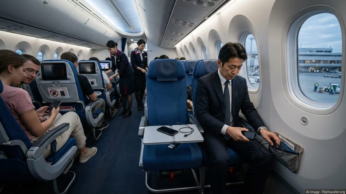 Japan to Ban In-Flight Power Bank Use on All Flights in 2026