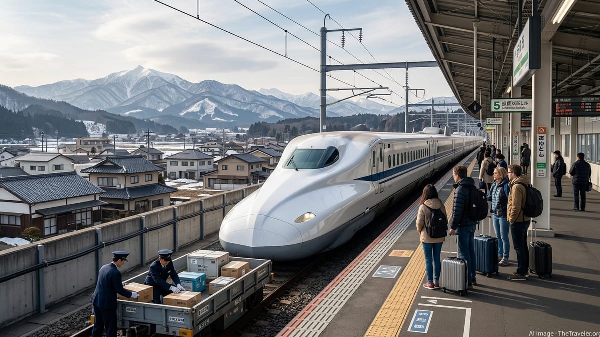 Shinkansen Freight Push Reshapes Japan’s Tourism Future
