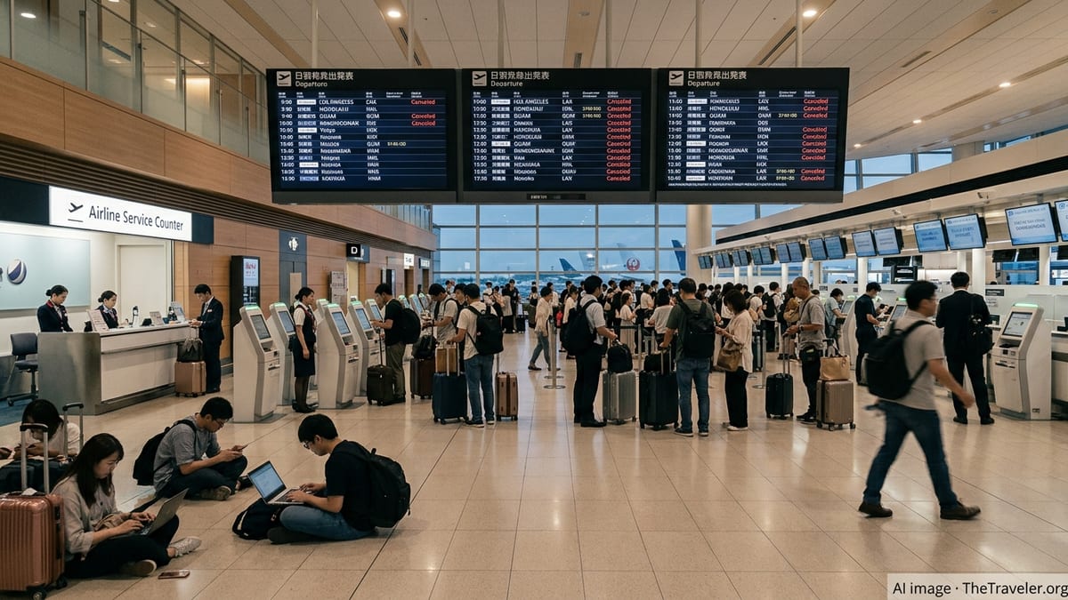Japan Flights Disrupted as Airlines Cancel 20 Key Routes