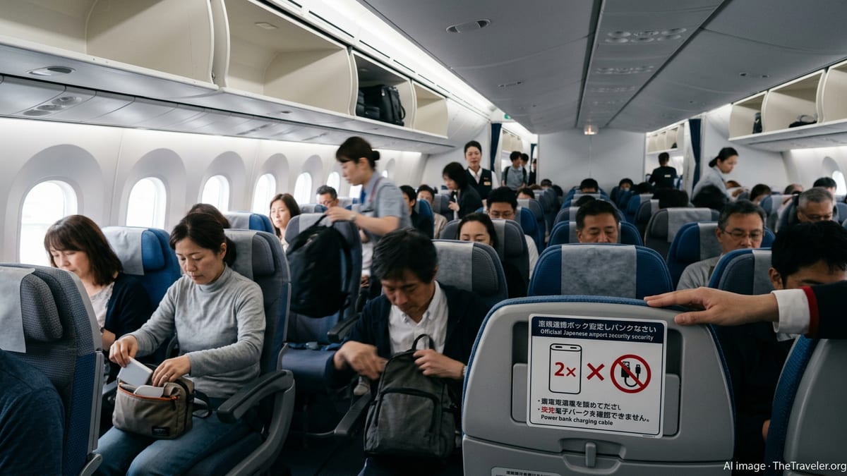 Japan Imposes Stricter Two-Power-Bank Limit on All Flights