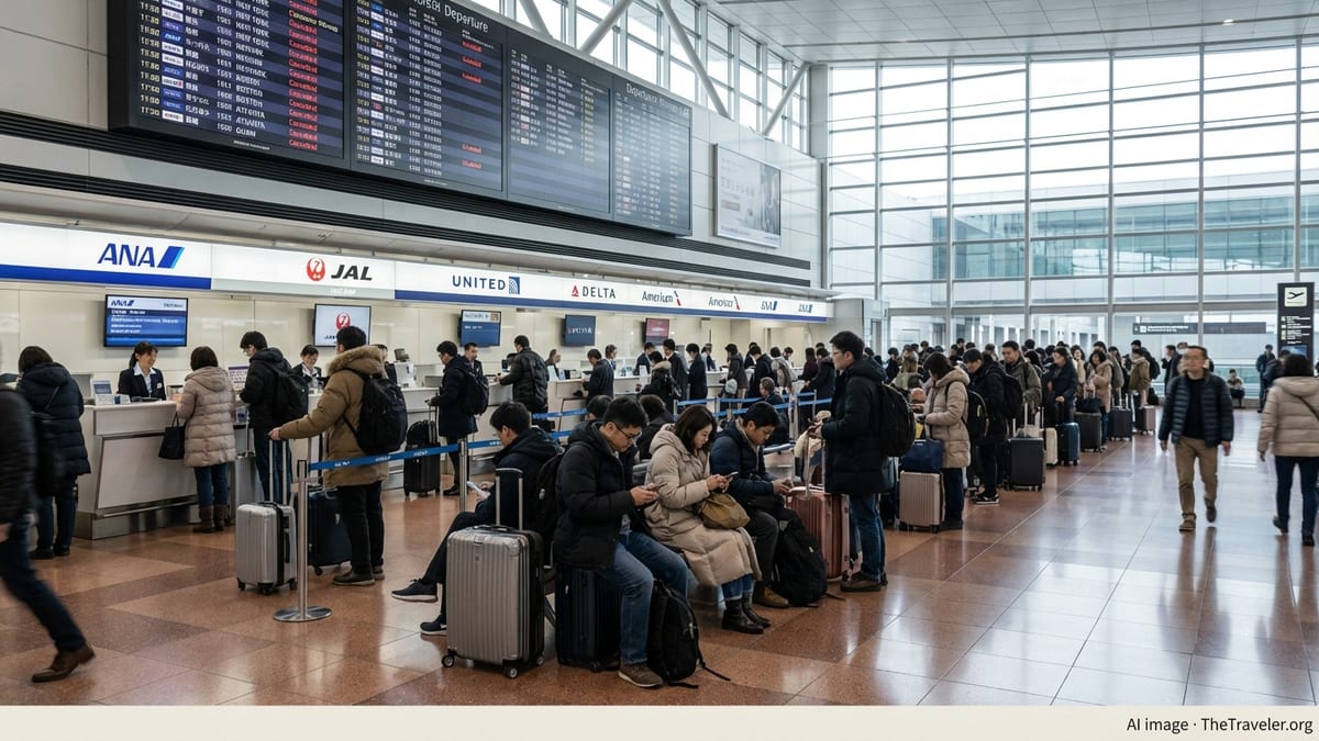 Japan Flight Cancellations Disrupt Key US and Pacific Routes