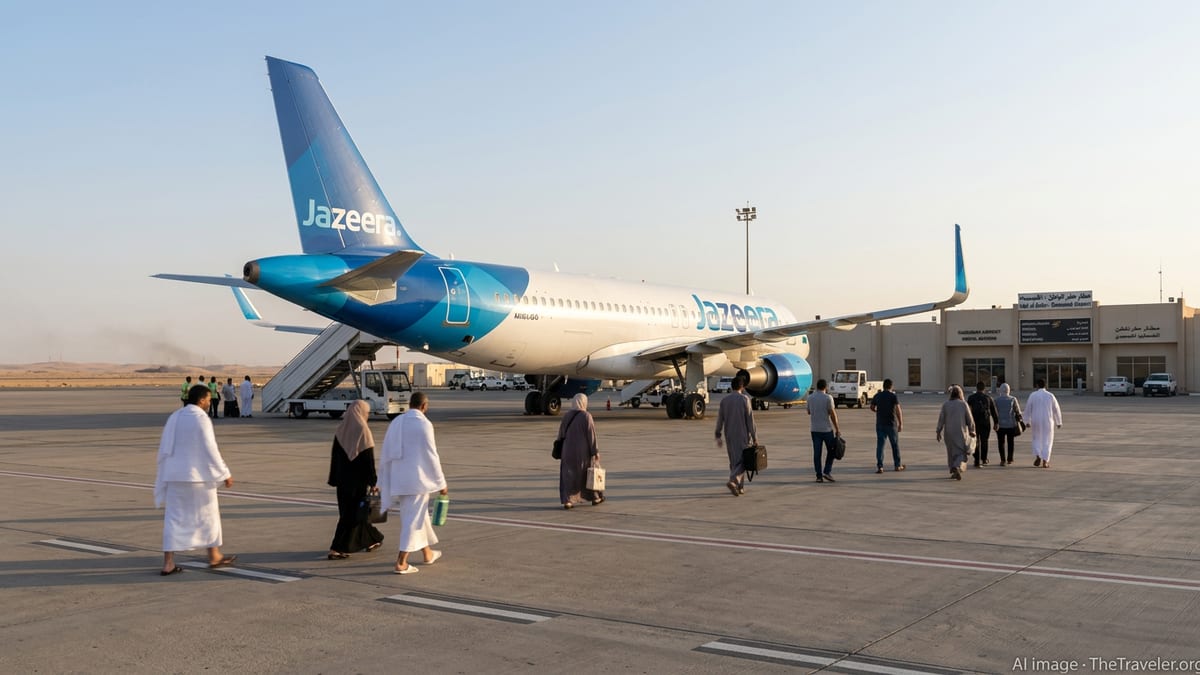 Jazeera Airways Restarts Saudi Flights and Umrah Charters