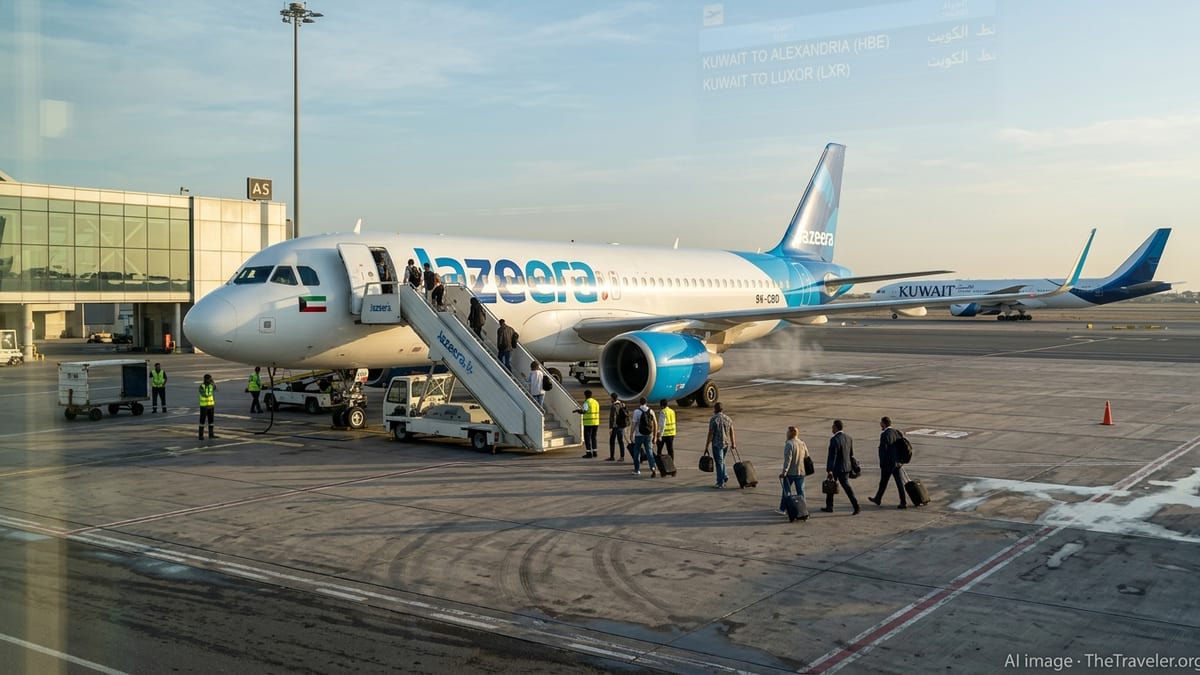 Jazeera Airways Boosts Kuwait–Egypt Links With New Direct Routes