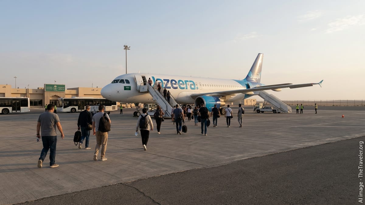 Jazeera Airways Links Kuwait to Egypt via Qaisumah Hub