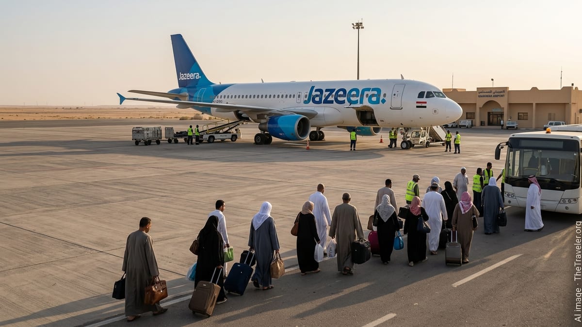 Jazeera Airways Resumes Qaisumah–Sohag Link, Boosting Egypt–Gulf Ties
