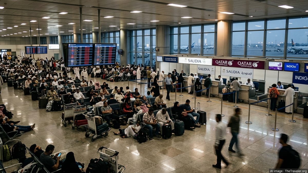 Flight Chaos at Jeddah Leaves Passengers Stranded
