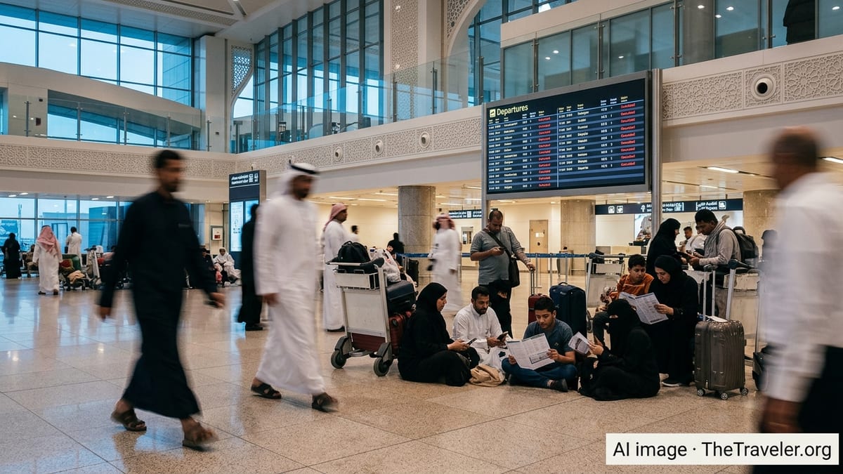 Flight Cancellations Disrupt Travel at Jeddah’s Main Airport