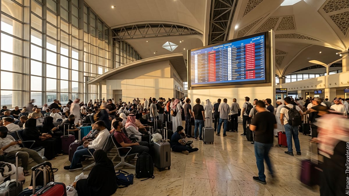 Flight Chaos Strands Hundreds at Jeddah’s King Abdulaziz Airport