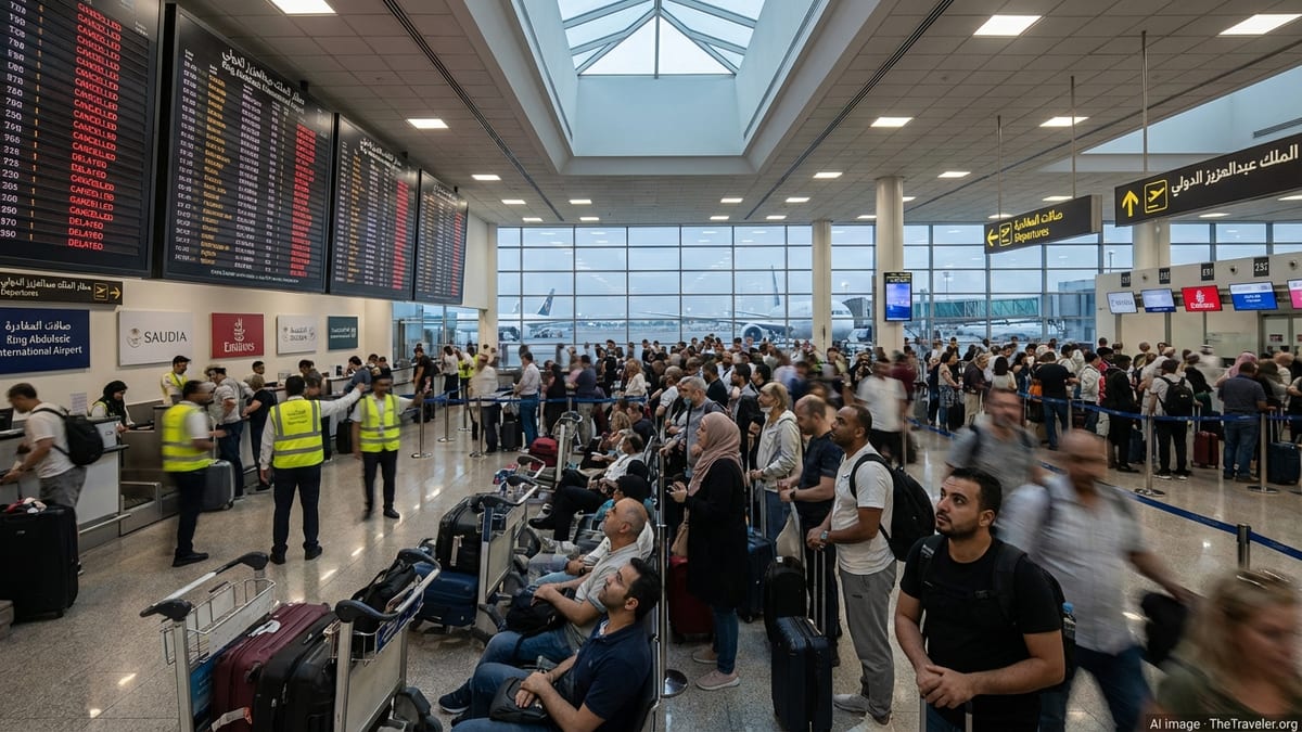 Saudi Travel Chaos as Jeddah Hub Hit by Mass Cancellations