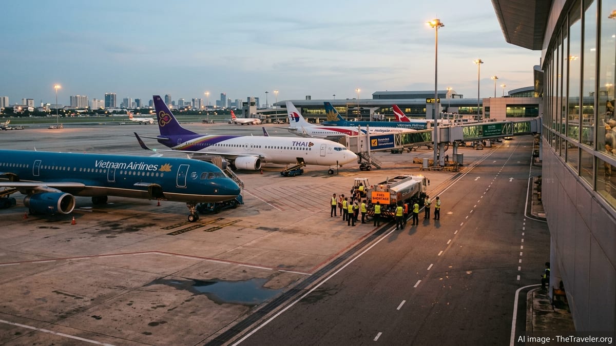 Jet Fuel Shock Disrupts Asian Flights and Tourism