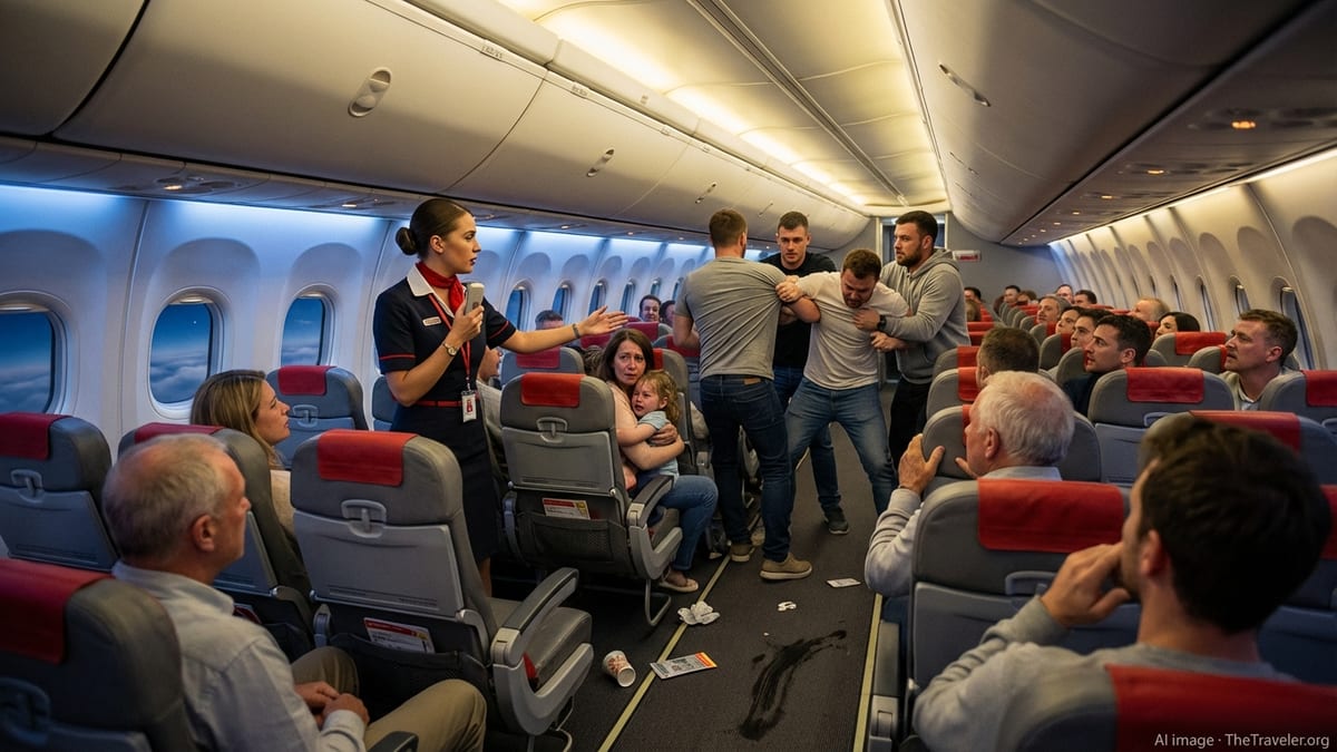 Mid-Air Brawl Forces Jet2 Antalya–Manchester Flight to Divert to Brussels