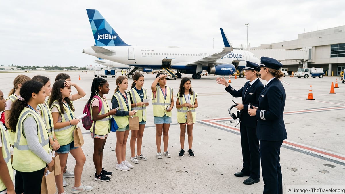 JetBlue’s ‘Fly Like a Girl’ Inspires Fort Lauderdale Youth