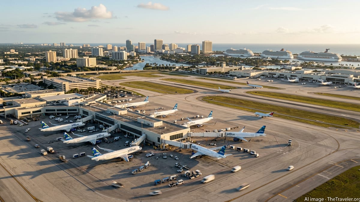 JetBlue’s Fort Lauderdale Build-Out Turns Airport Into Key Hub