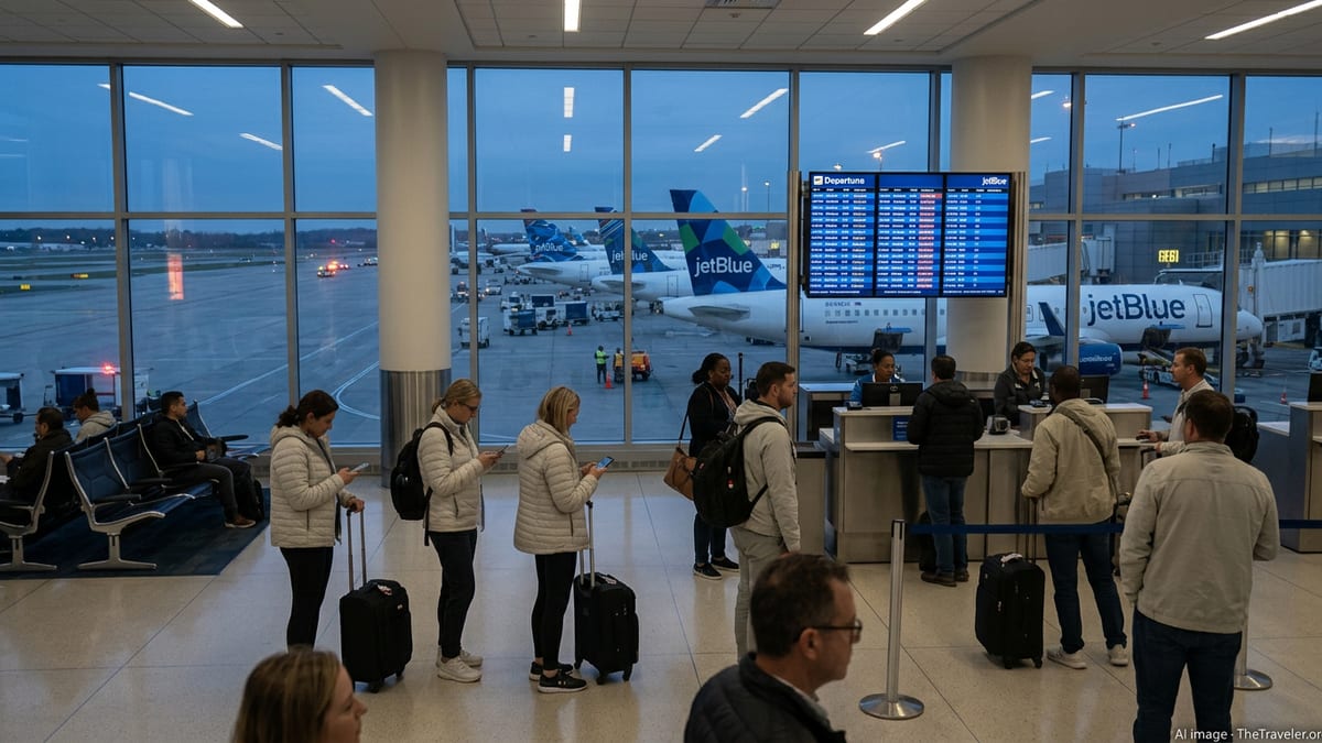 JetBlue Ground Stop After System Outage: What Travelers Need to Know