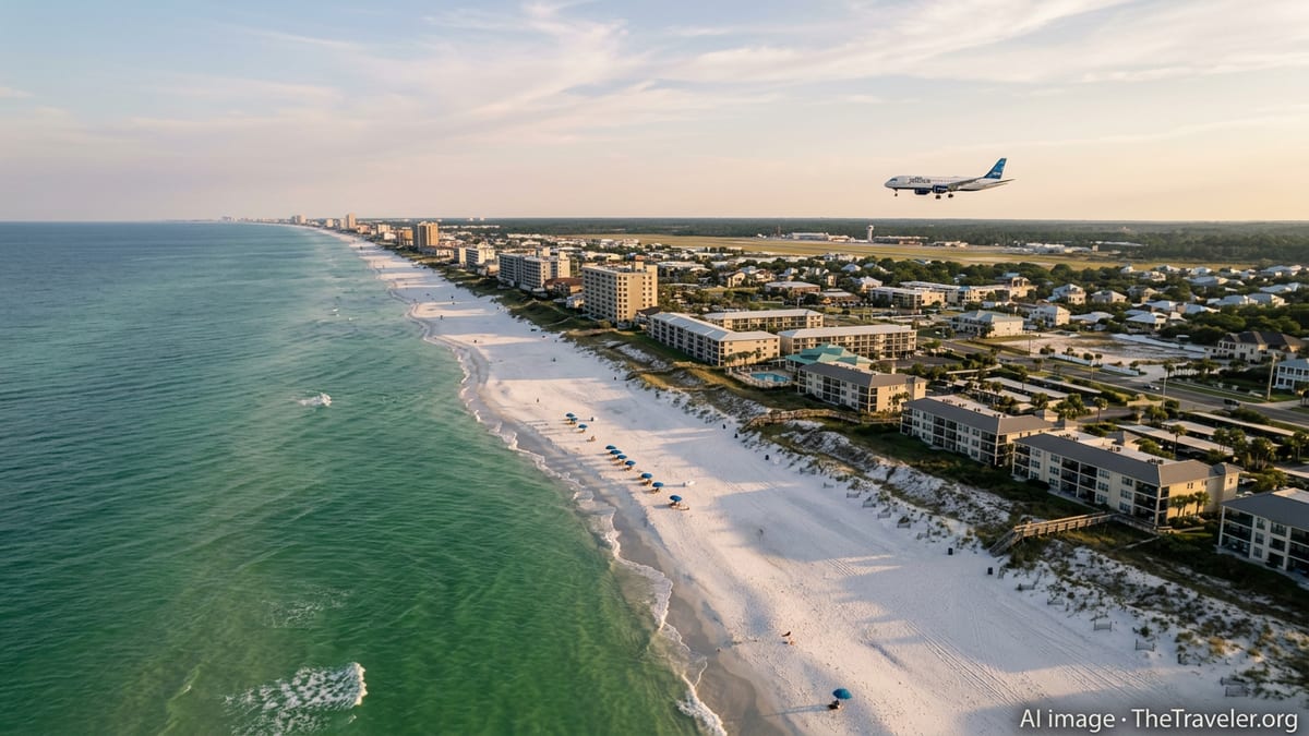 JetBlue Links New York and Boston to Destin–Fort Walton Beach