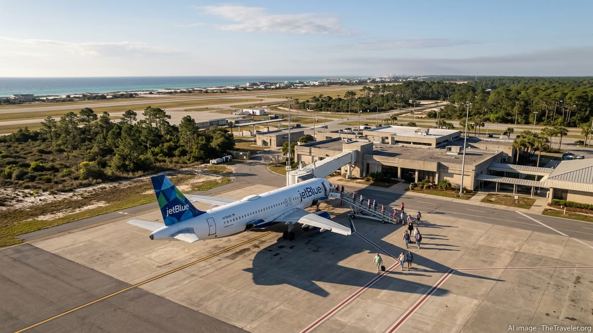 JetBlue Links New York and Destin-Fort Walton Beach Nonstop