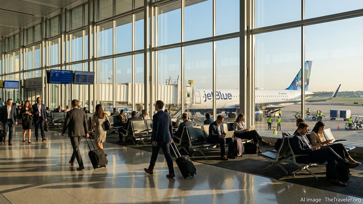 JetBlue Expands New York–Houston Route, Lifting US Business Travel