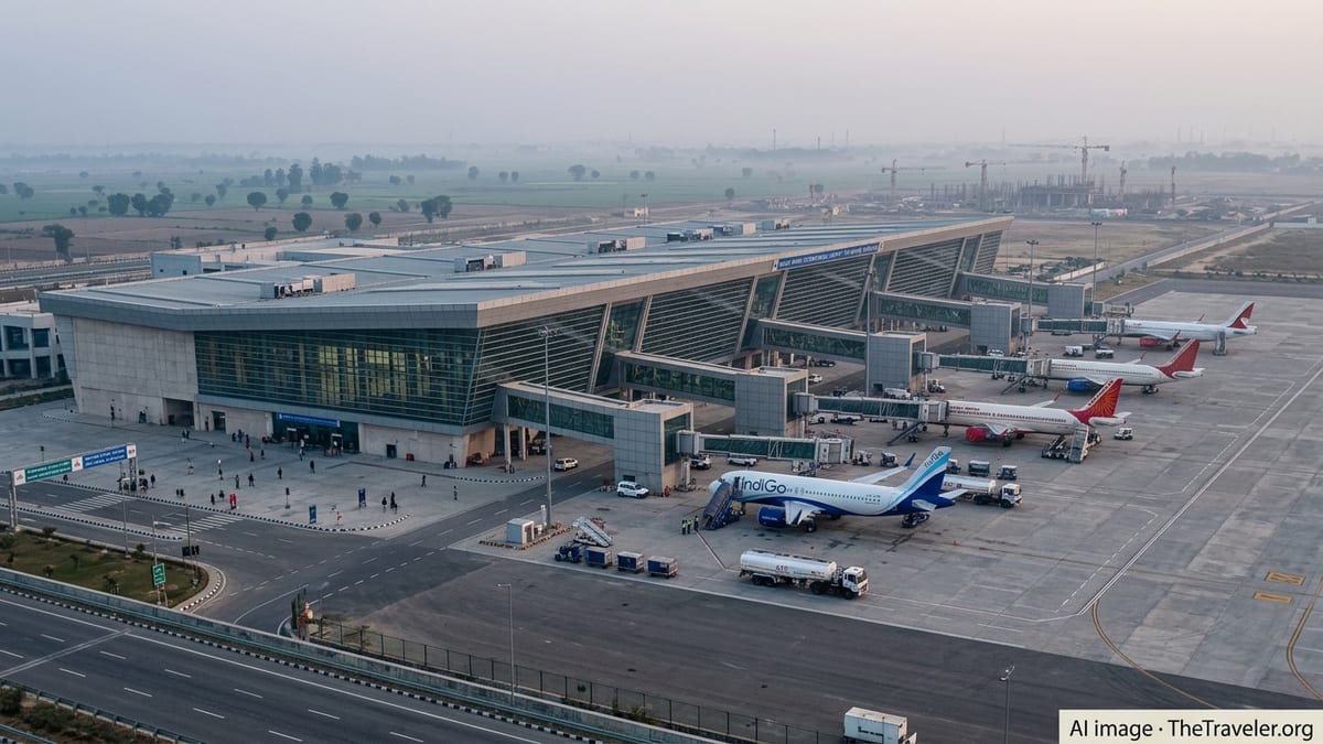 Jewar’s 1% ATF Tax Piles Pressure On Costly Delhi Skies