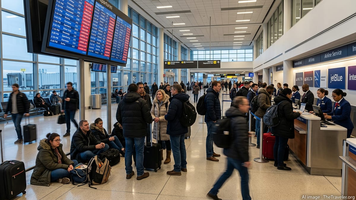 Hundreds Stranded as Cancellations Snarl Flights at JFK