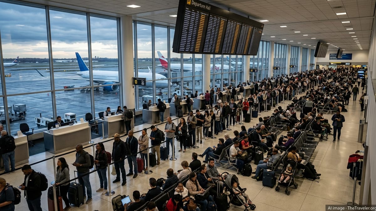 JFK Airport Sees 119 Delays and 8 Cancellations in One Day