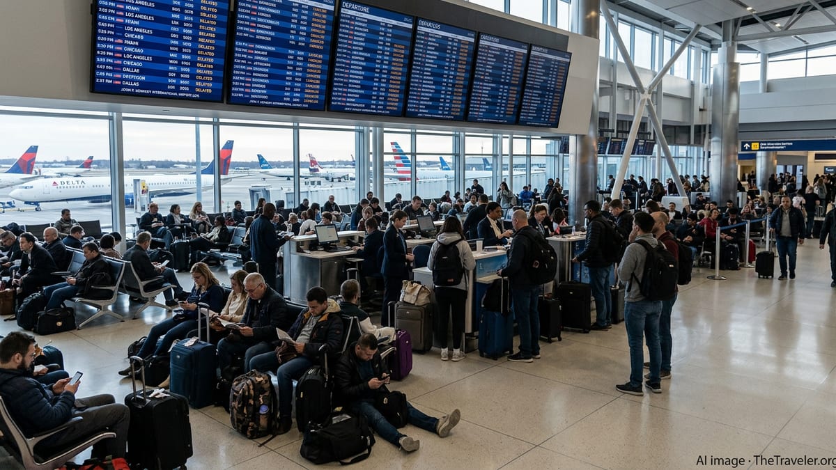 Major Flight Disruptions Strand Hundreds at JFK Airport