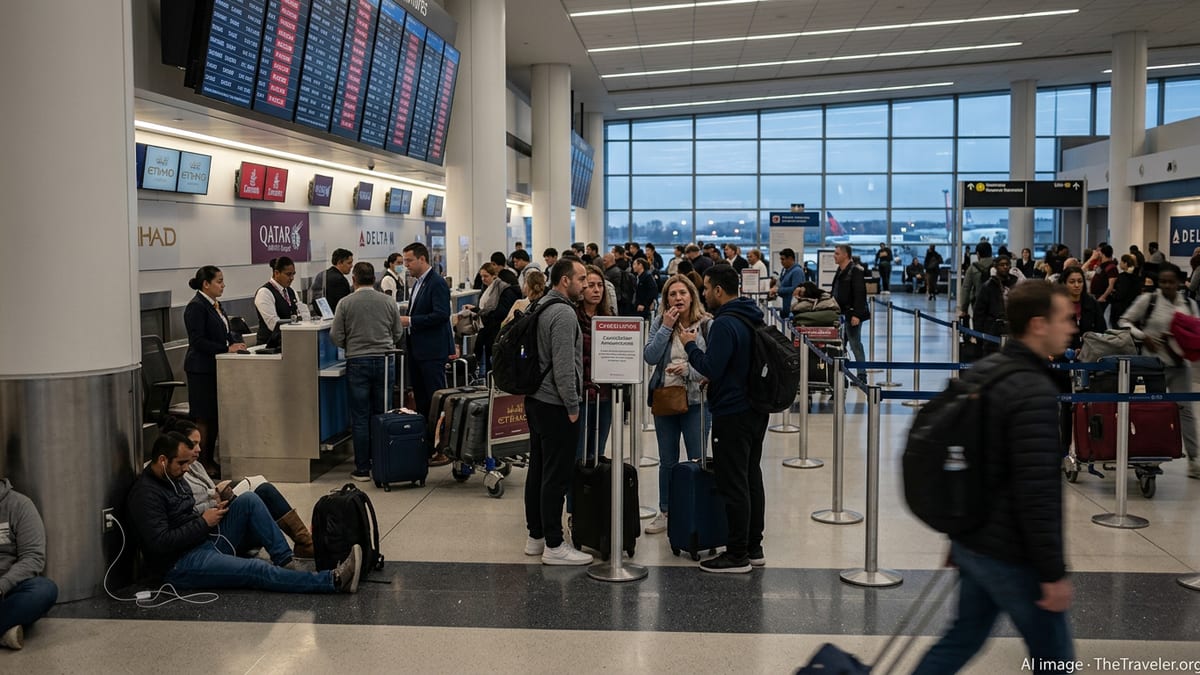 Middle East Airspace Chaos Ripples Into New York’s JFK