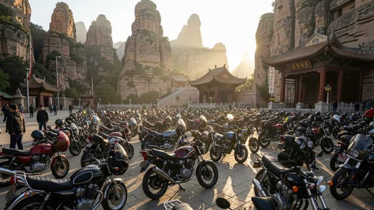 Jinyun Aims to Become China’s Motorcycle Tourism Capital